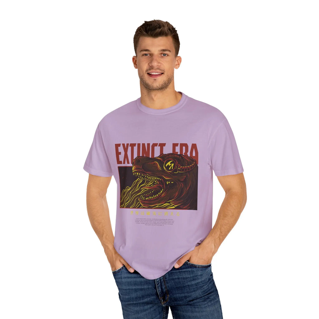Extinct Era Dinosaur Graphic Unisex Relaxed Fit T-Shirt - Sinful Threads