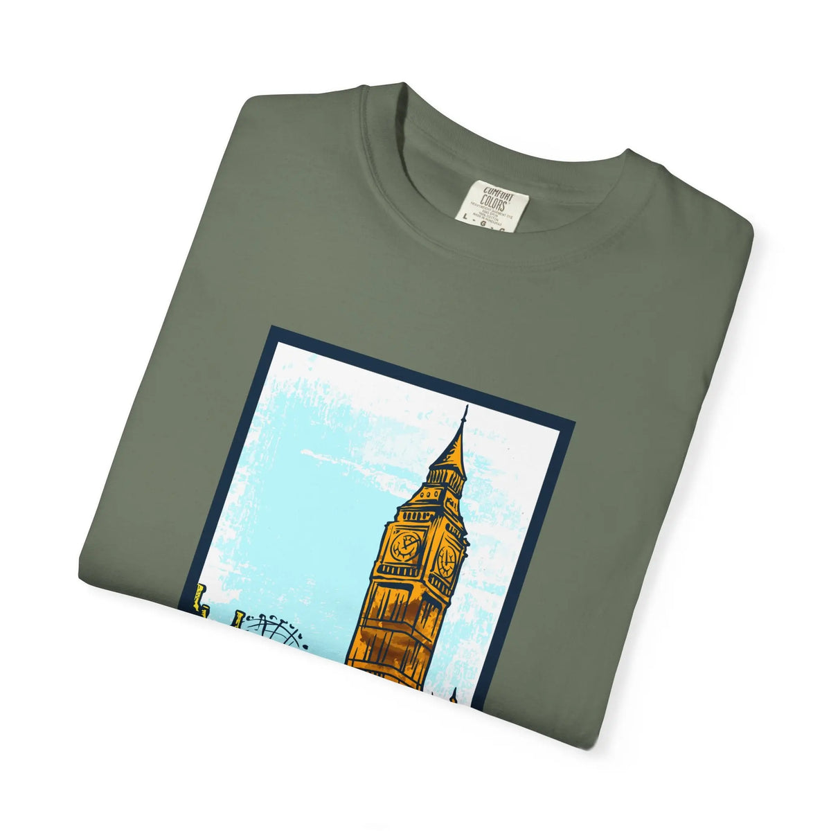 Iconic London Cityscape Big Ben T-Shirt - Sinful Threads