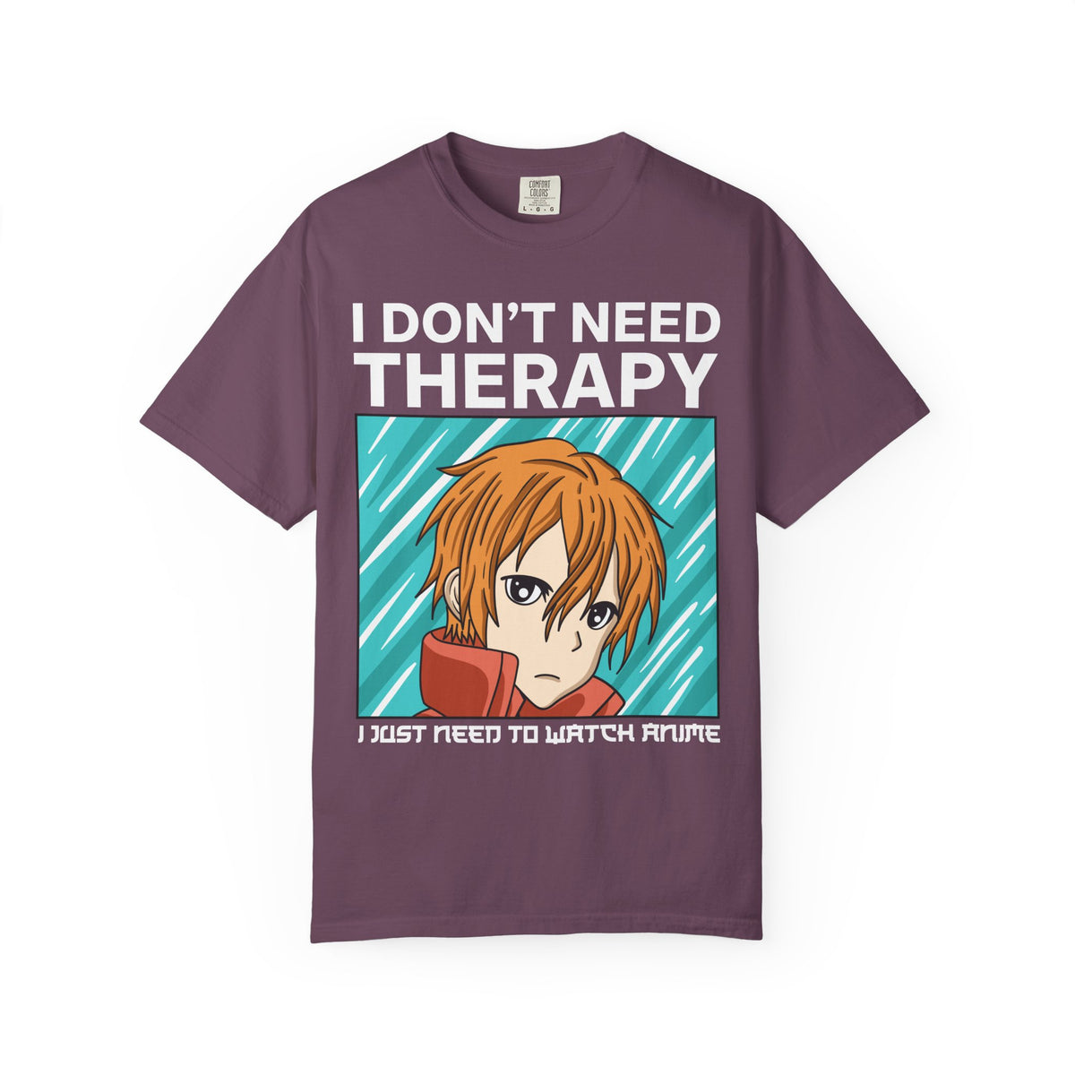 Anime Therapy Shirt – I Don’t Need Therapy Manga Style Tee