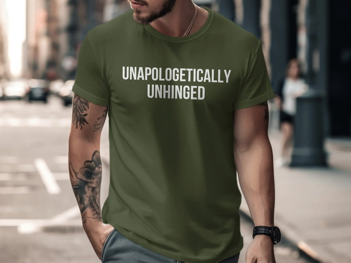 Unapologetically Unhinged Graphic Tee Shirt product