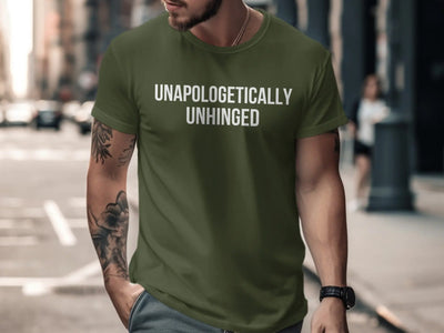 Unapologetically Unhinged Graphic Tee Shirt product