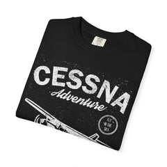 Cessna Adventure Travel Around The World Retro Airlines T-Shirt