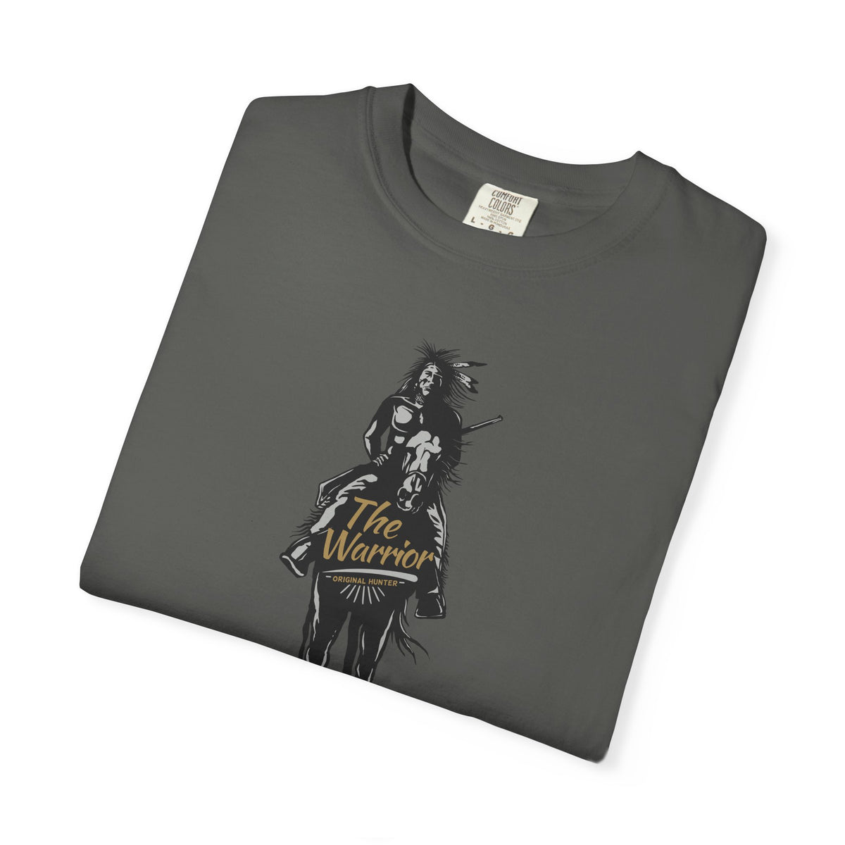 The Warrior Original Hunter with Horse Graphic T-Shirt