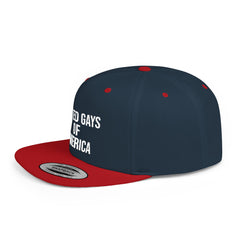 LGBTQ Pride Cap - United Gays of America Patriotic Hat