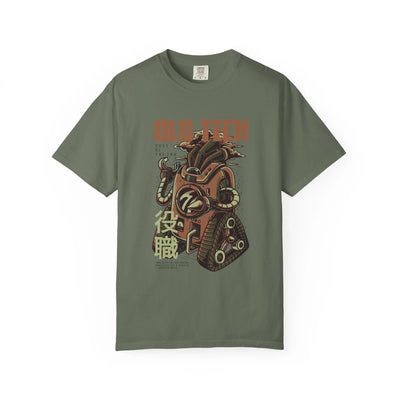 Retro Old Tech Post Of The End Robot Illustration T-Shirt - Sinful Threads