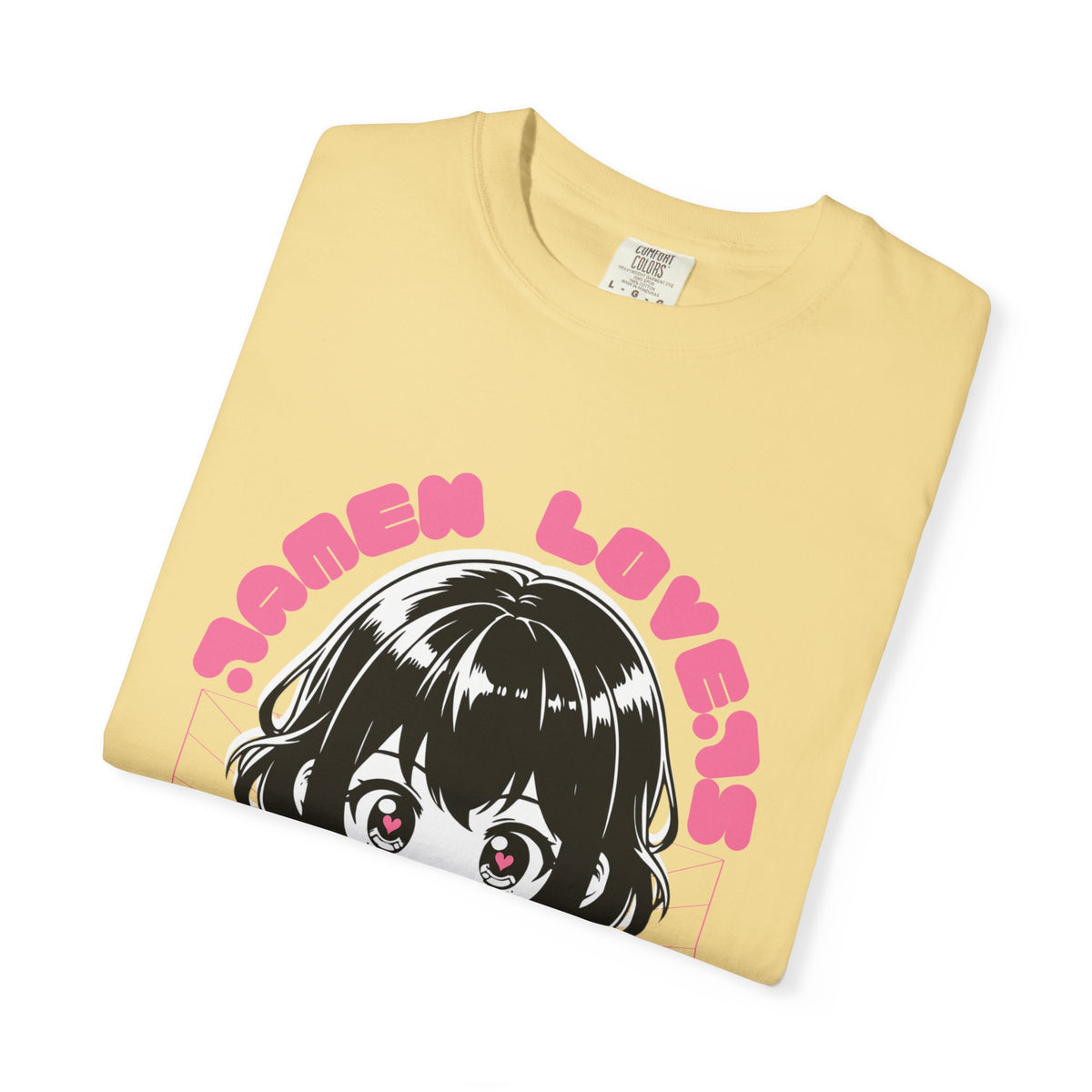 Ramen Lovers Tee - Romantic Anime Girl - Kawaii Gift
