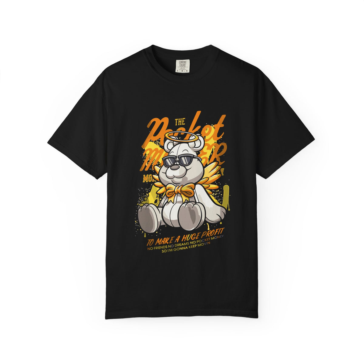 Angel Teddy Bear Streetwear Tee | Cute Wings Design | Buy Now