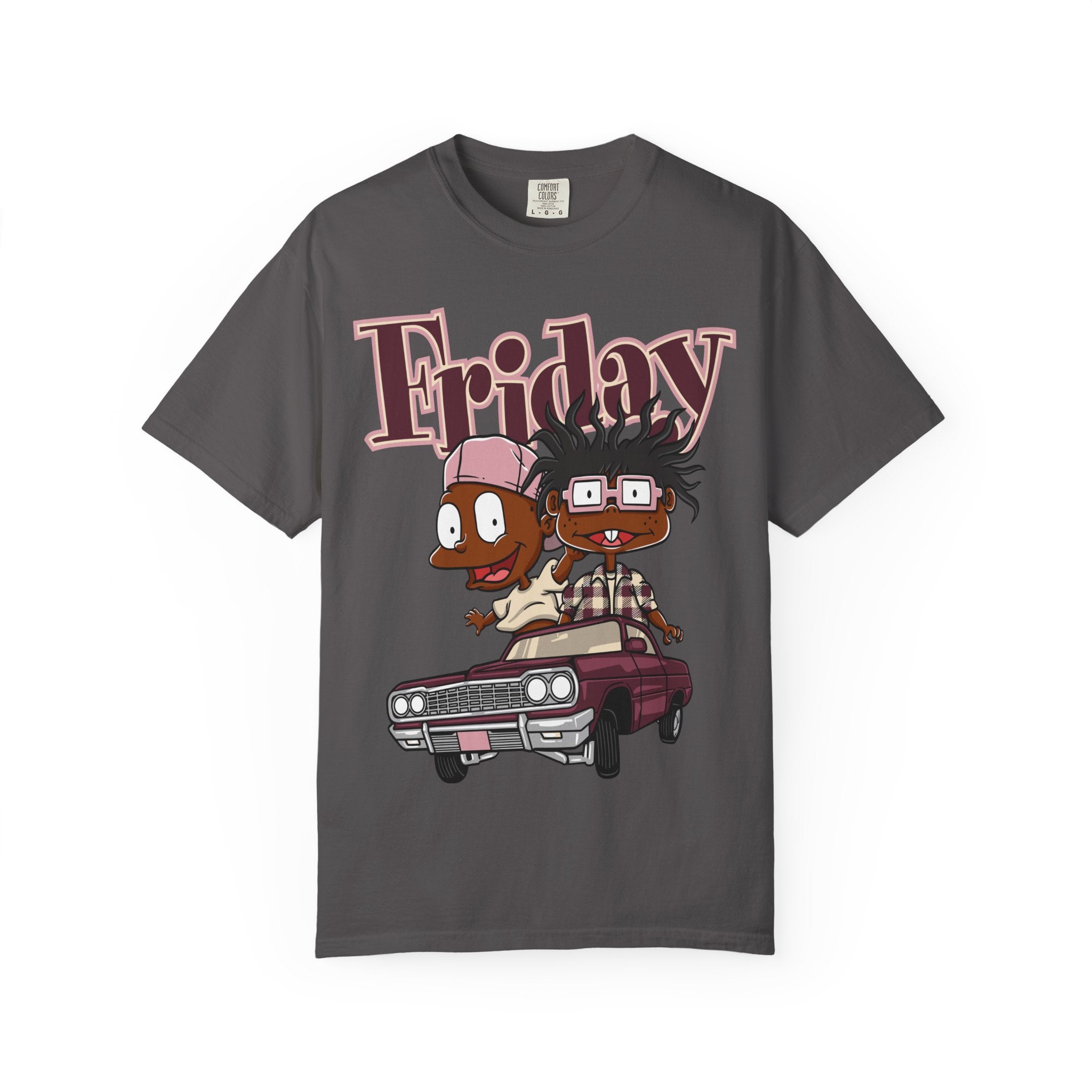Friday Lowrider Shirt - 90s Culture Tee for Hip Hop Nostalgia - Sinful Threads