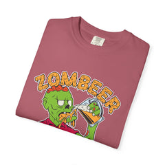 Funny Zombie Shirt - Zombeer Drink Dead Tee - Beer Gift