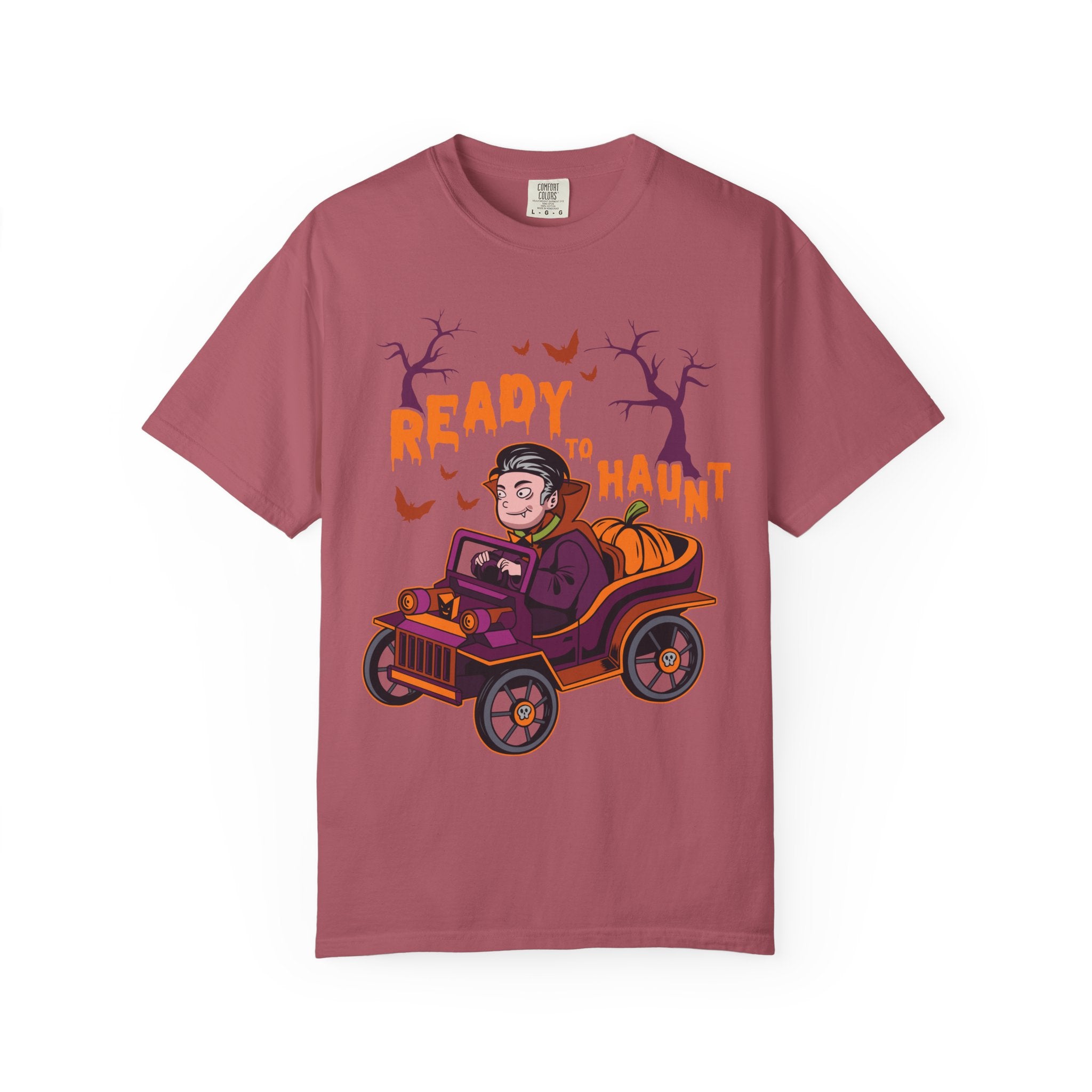 Dracula Halloween Shirt – Ready to Haunt Funny Vampire Tee - Sinful Threads