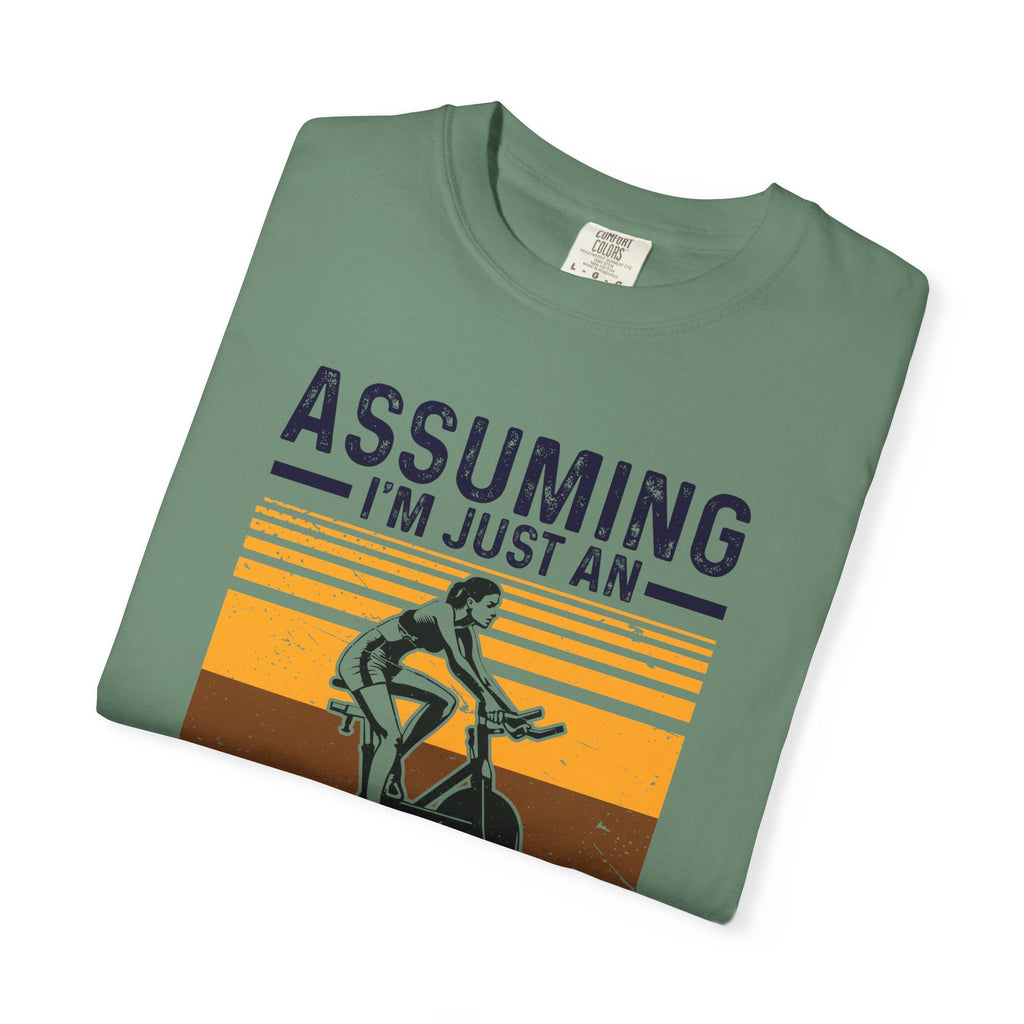 Old Lady Fitness Shirt - First Mistake Workout Tee - Sinful Threads