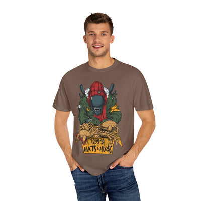 Alien Hugs Funny Shirt - Facehugger Sci-Fi Comedy Tee - Sinful Threads