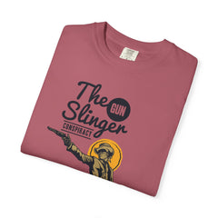 Gunslinger Graphic Tee Conspiracy Cowboy - Western Unisex - Sinful Threads