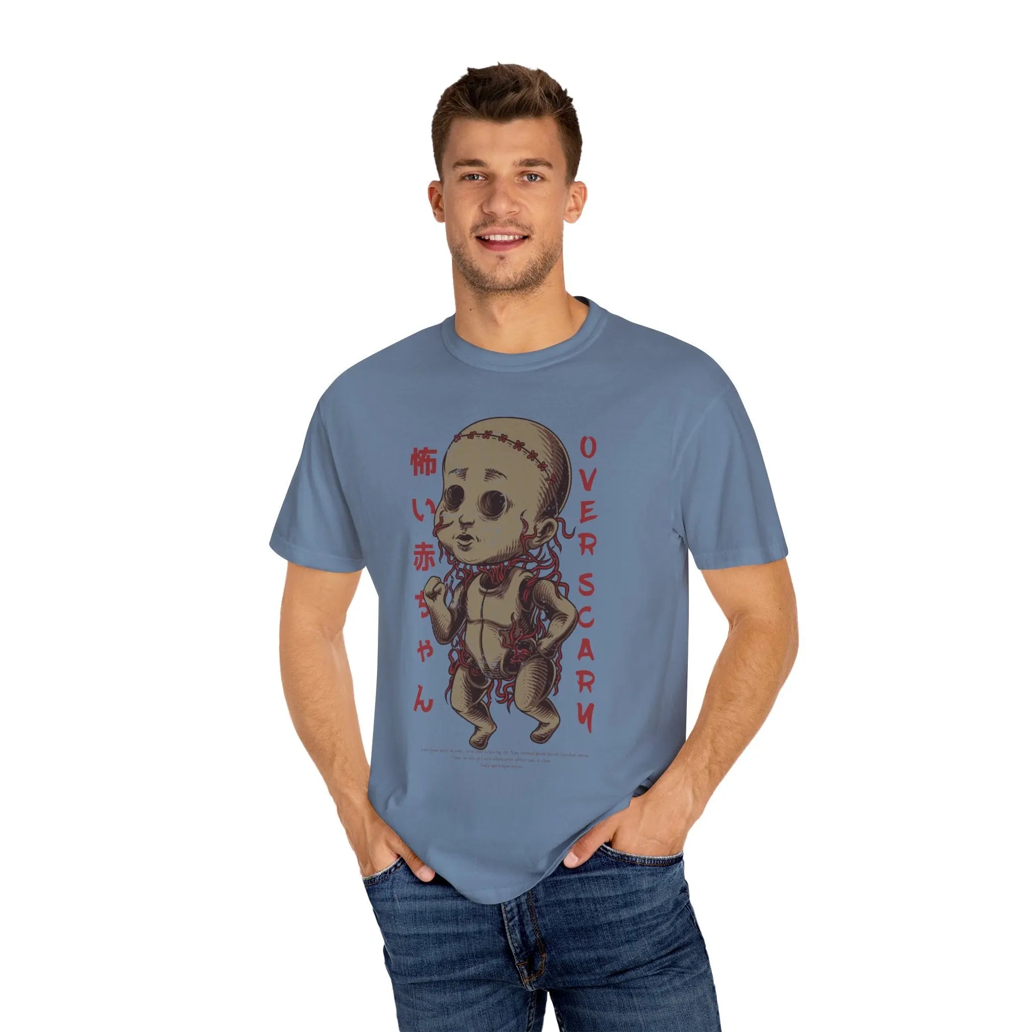 Terrifying Baby Overscary Graphic Design T-Shirt - Sinful Threads