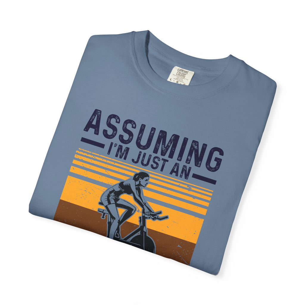 Old Lady Fitness Shirt - First Mistake Workout Tee - Sinful Threads