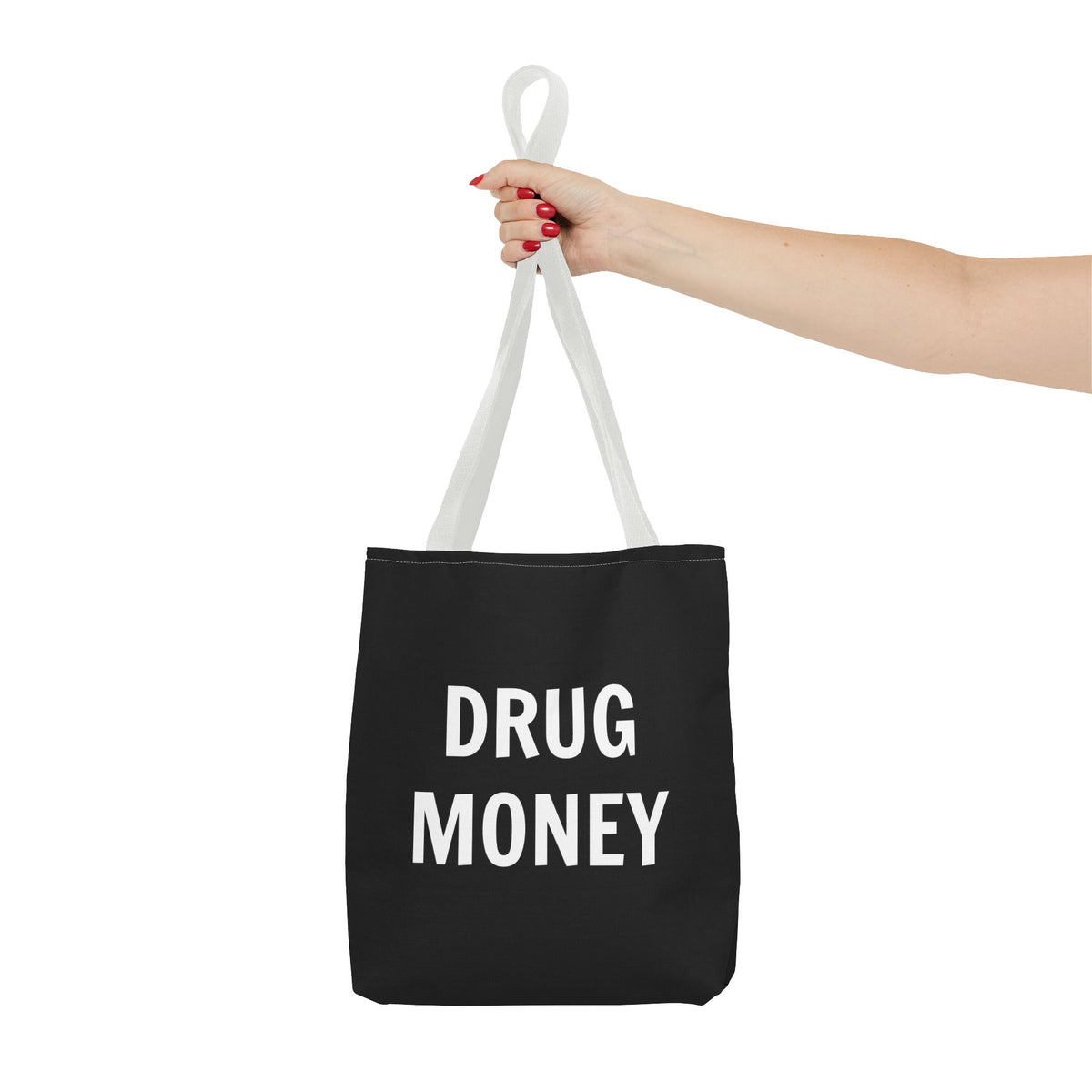 Funny Tote Bag – Bold “Drug Money” Heavy-Duty Shopper