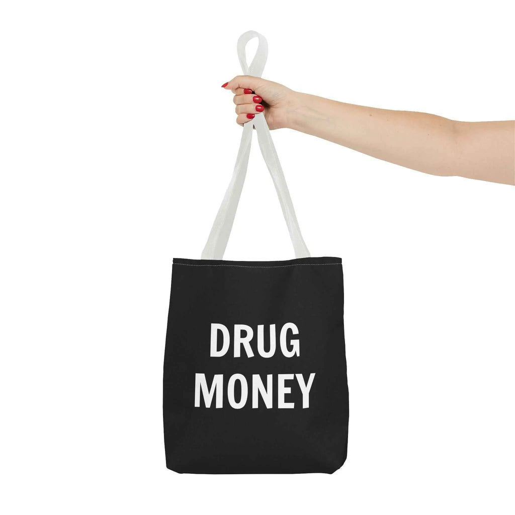 Funny Tote Bag – Bold “Drug Money” Heavy-Duty Shopper