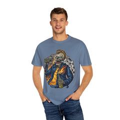 Punk Skull Shirt – Mohawk Skeleton Graphic Tee, Edgy Punk Rocker