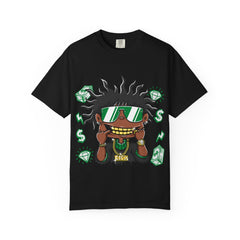 Gold Grill Tee – Hip Hop Cartoon Shirt for Street Culture