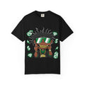Gold Grill Tee – Hip Hop Cartoon Shirt for Street Culture - Sinful Threads