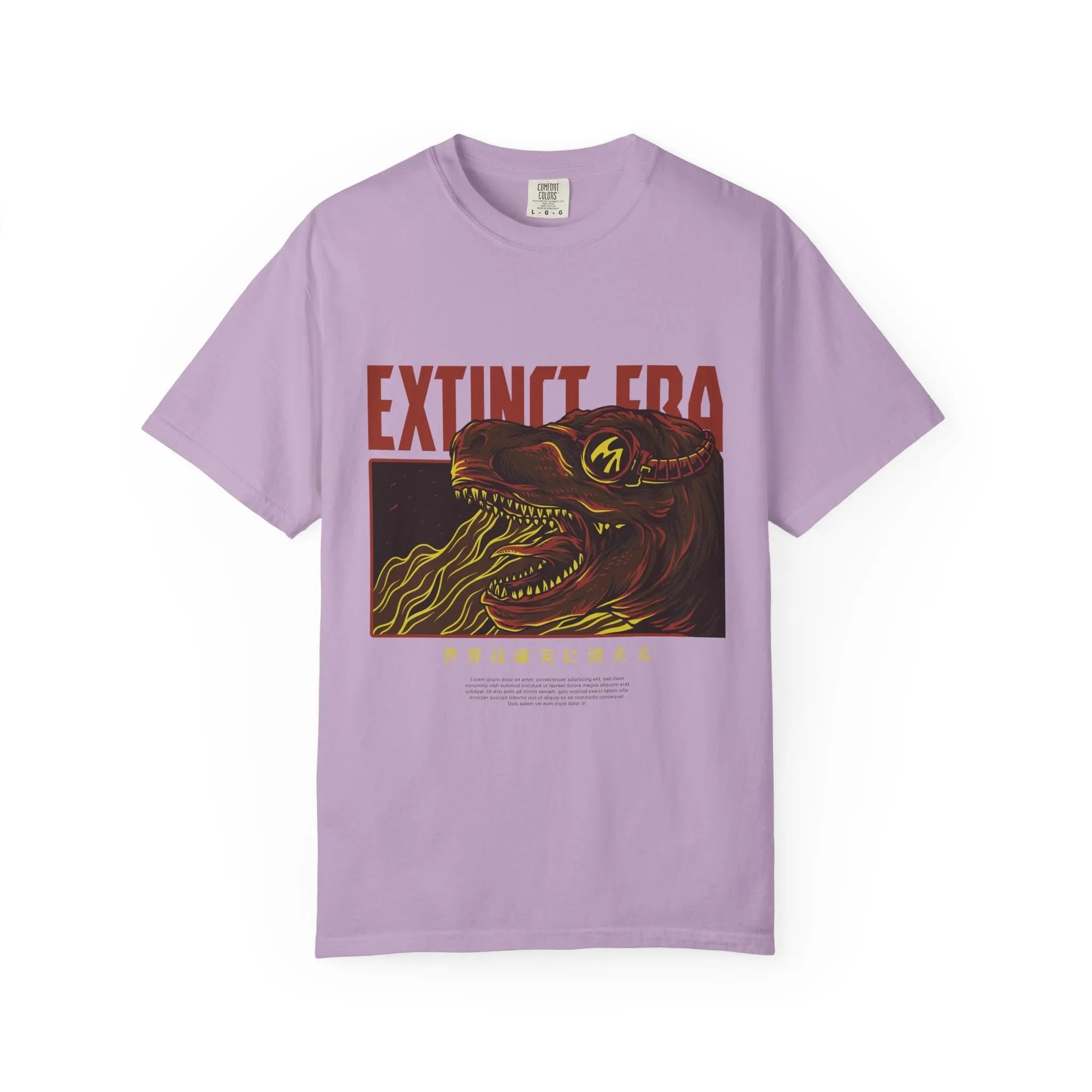 Extinct Era Dinosaur Graphic Unisex Relaxed Fit T-Shirt - Sinful Threads