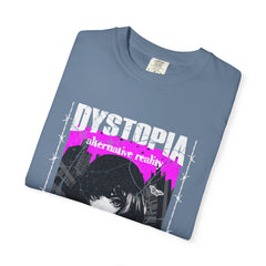 Dark Academia Tee - Urban Grunge Anime Girl Aesthetic