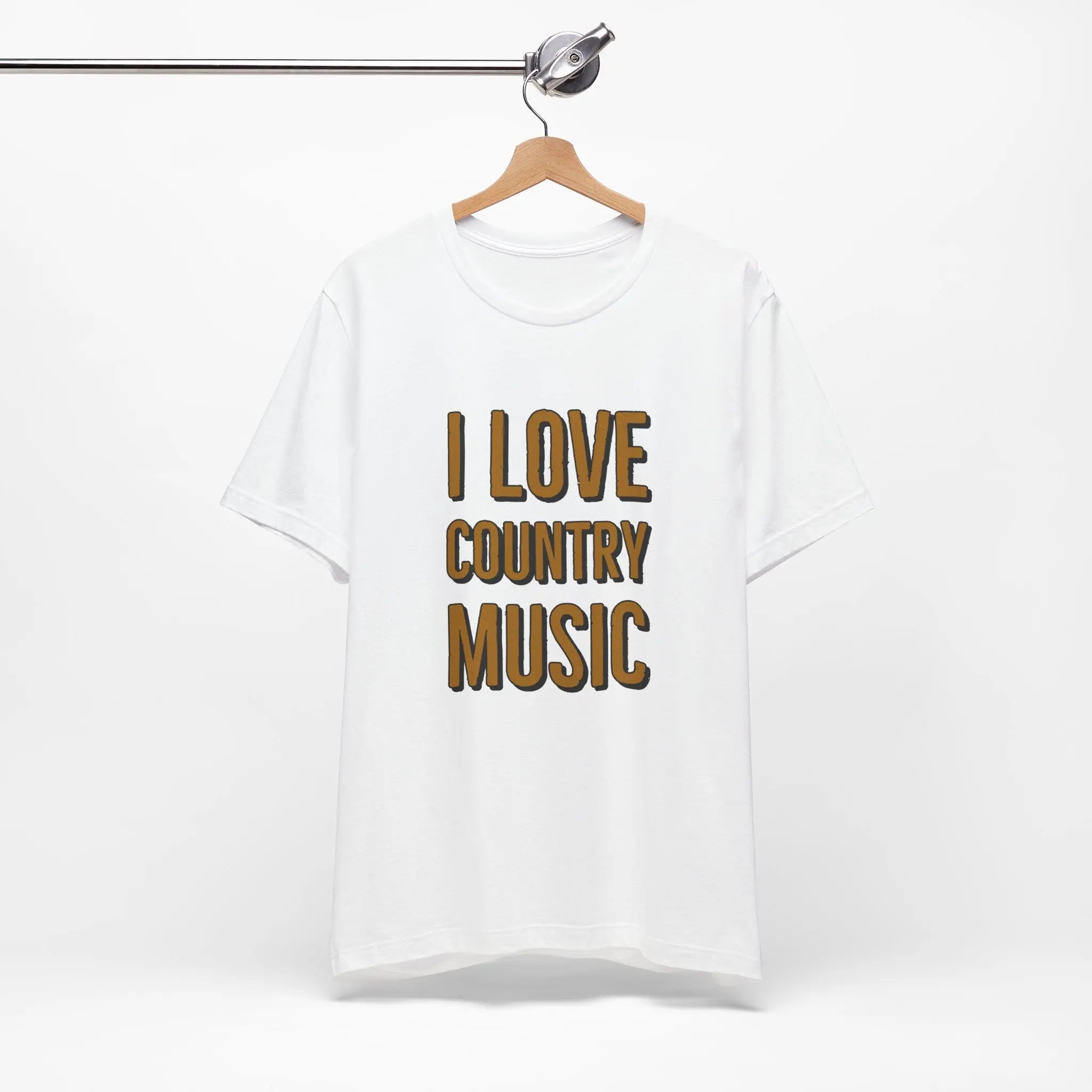 I Love Country Music Graphic Tee - Country Fan Festival Shirt Printify