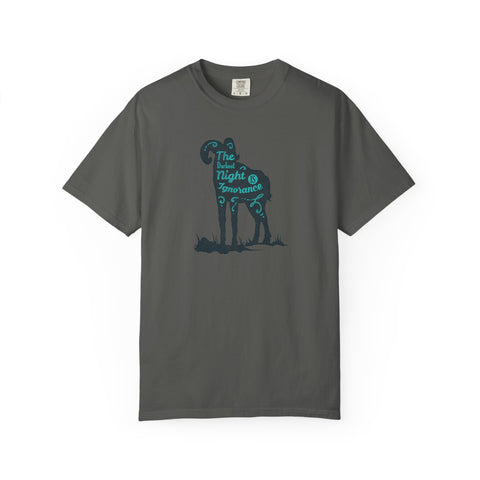 The Darkest Night Ignorance Illustration Unisex T-Shirt - Sinful Threads