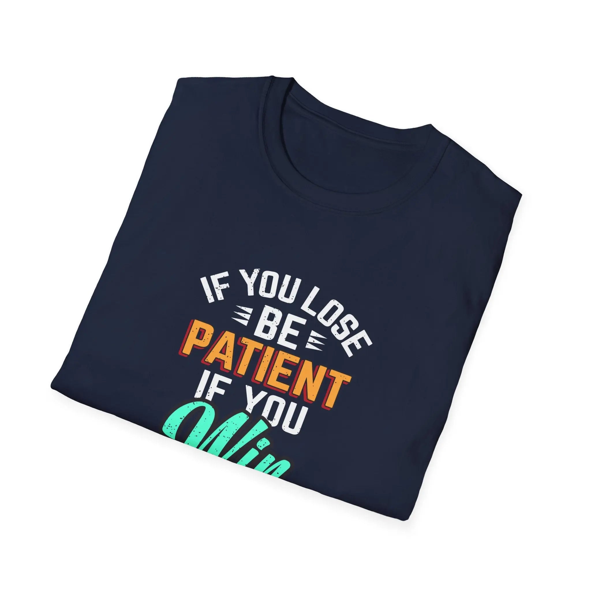 Patient Humble Mindset Shirt - Sports Character Wisdom Tee - Sinful Threads