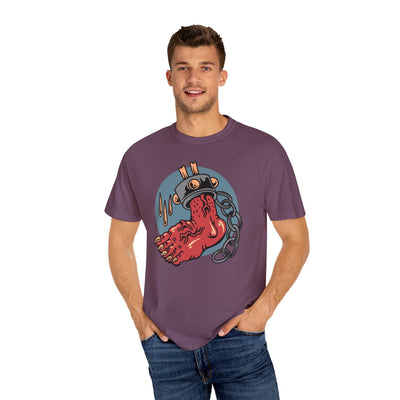 Monster Horror Tee - Creepy Halloween Shirt - Chains Graphic - Sinful Threads