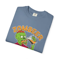Funny Zombie Shirt - Zombeer Drink Dead Tee - Beer Gift
