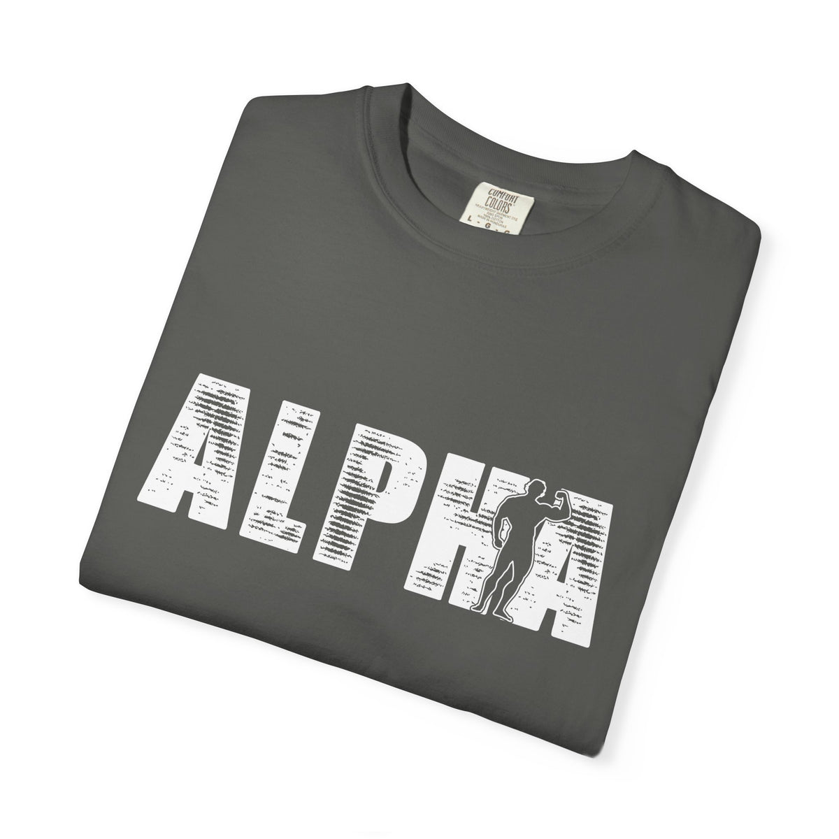 Alpha Male Bodybuilder Tee - Premium Muscle Graphic Design
