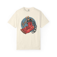 Monster Horror Tee - Creepy Halloween Shirt - Chains Graphic