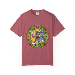 Funny Coffee Shirt - Tired Needs Coffee - Sarcastic Quote Tee