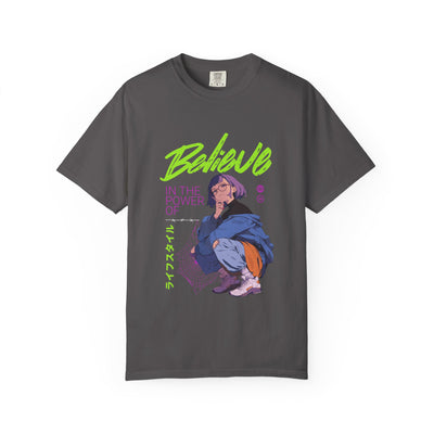 Kawaii Anime Tee - Believe Y2K Girl Design - Cute Gift - Sinful Threads