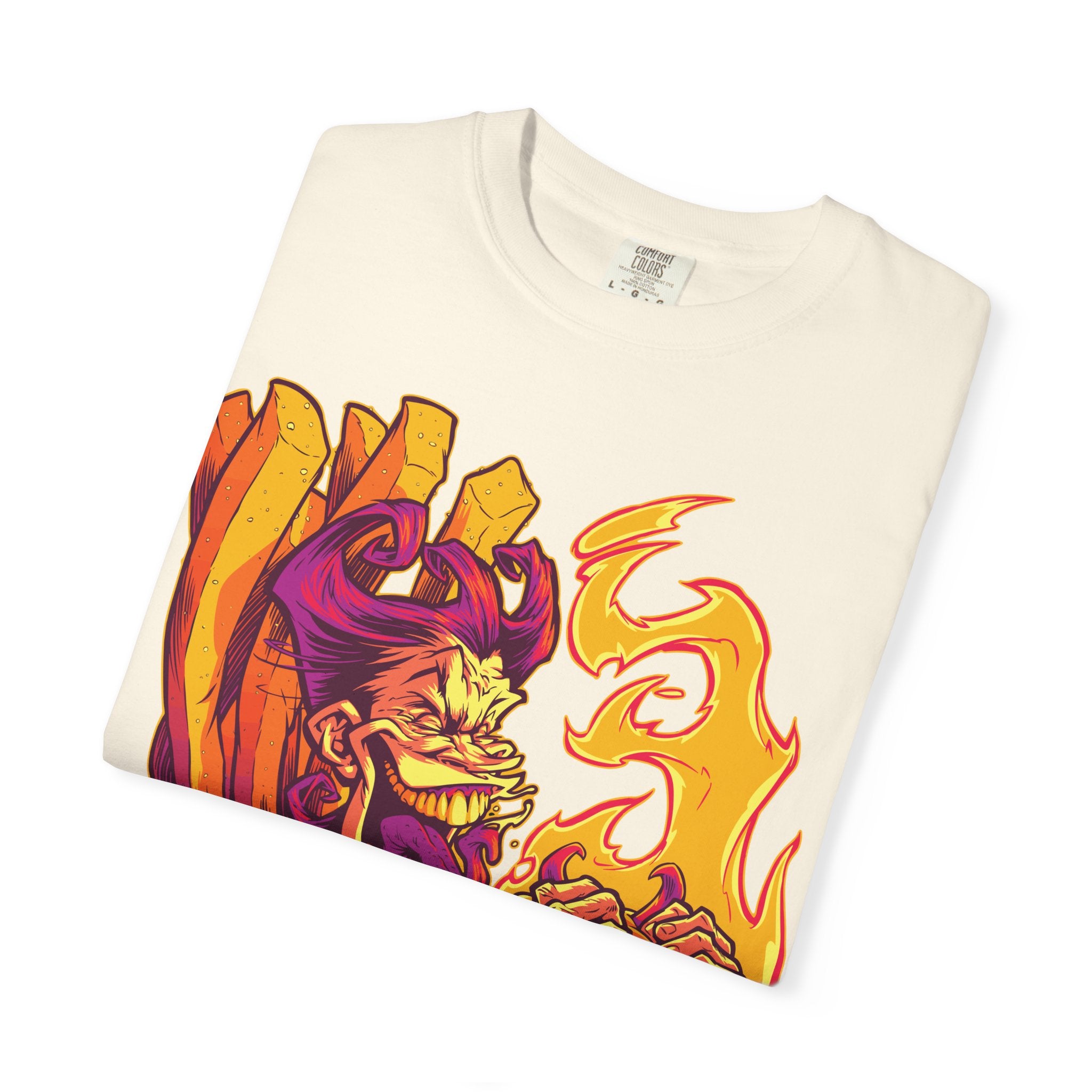 Demon Streetwear Shirt - Dark Urban Tee for Horror Fans - Sinful Threads