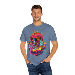 Fantasy Dragon Tee - Psychedelic Monument Valley Art Shirt