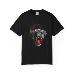Angry Gorilla With Headphones And Glasses Design T-Shirt - Sinful Threads