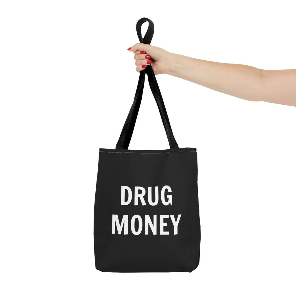 Funny Tote Bag – Bold “Drug Money” Heavy-Duty Shopper