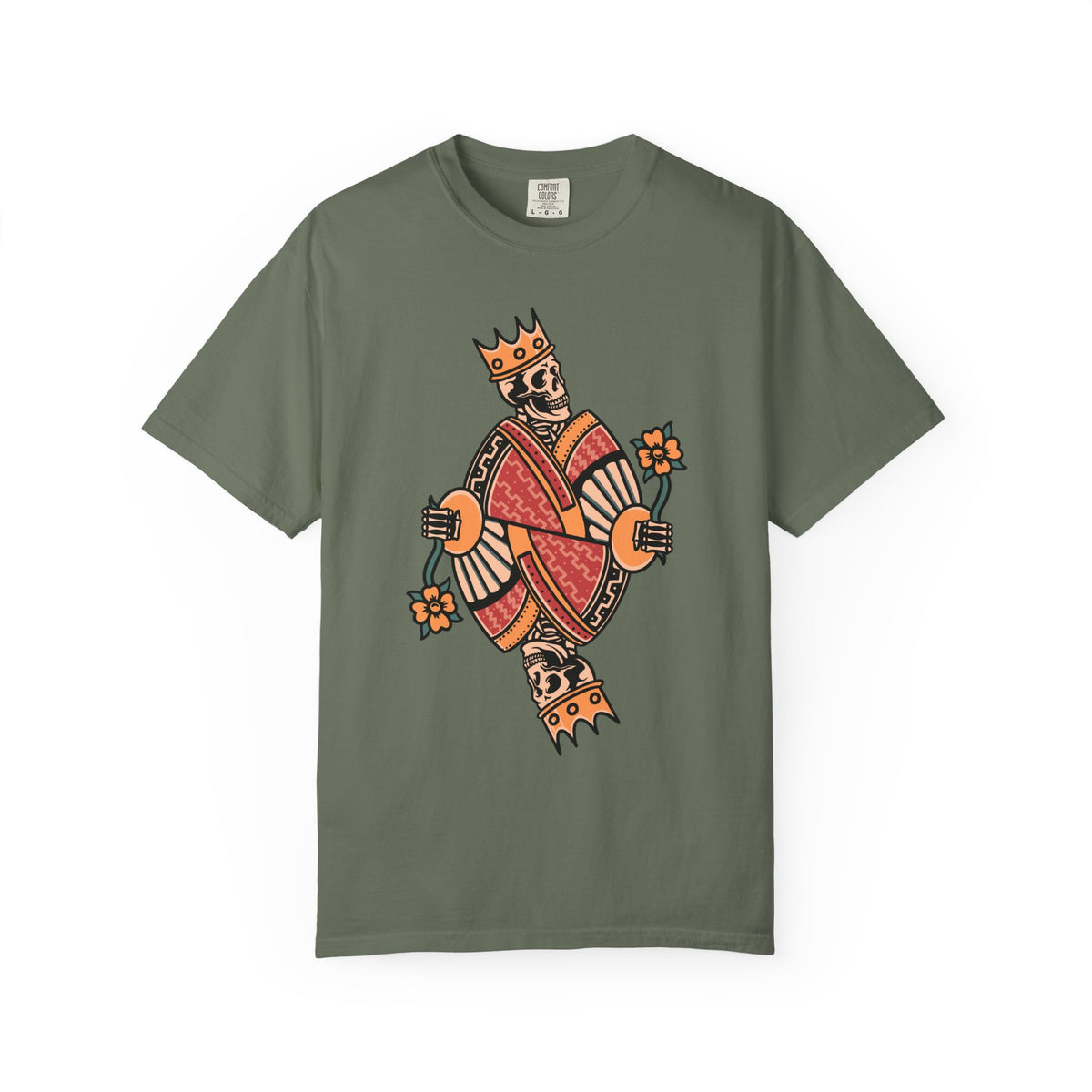 King Diamonds Skull Shirt - Unique Playing Card Tee, Poker Gift