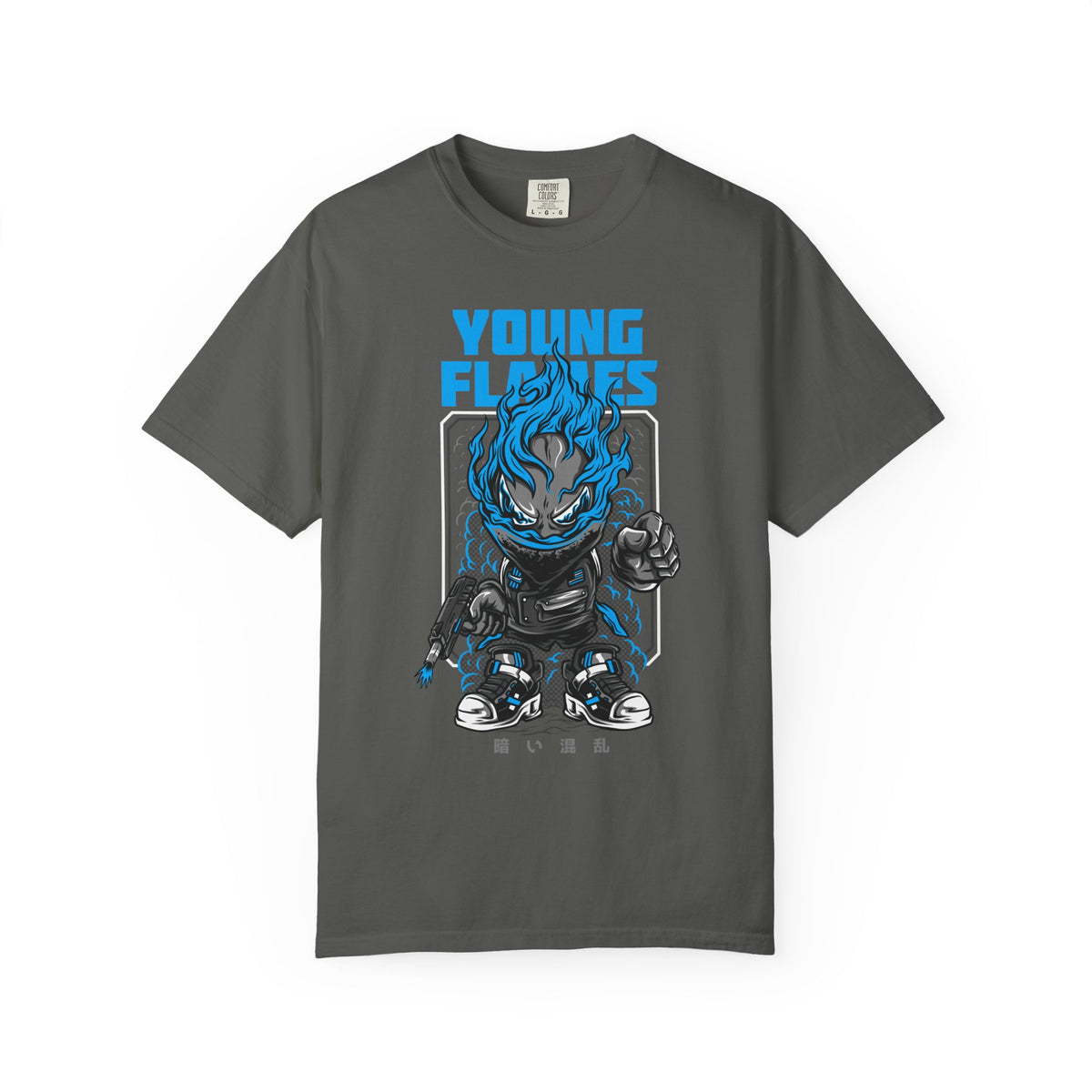 Young Flames Graphic T-Shirt Bold and Fierce Design