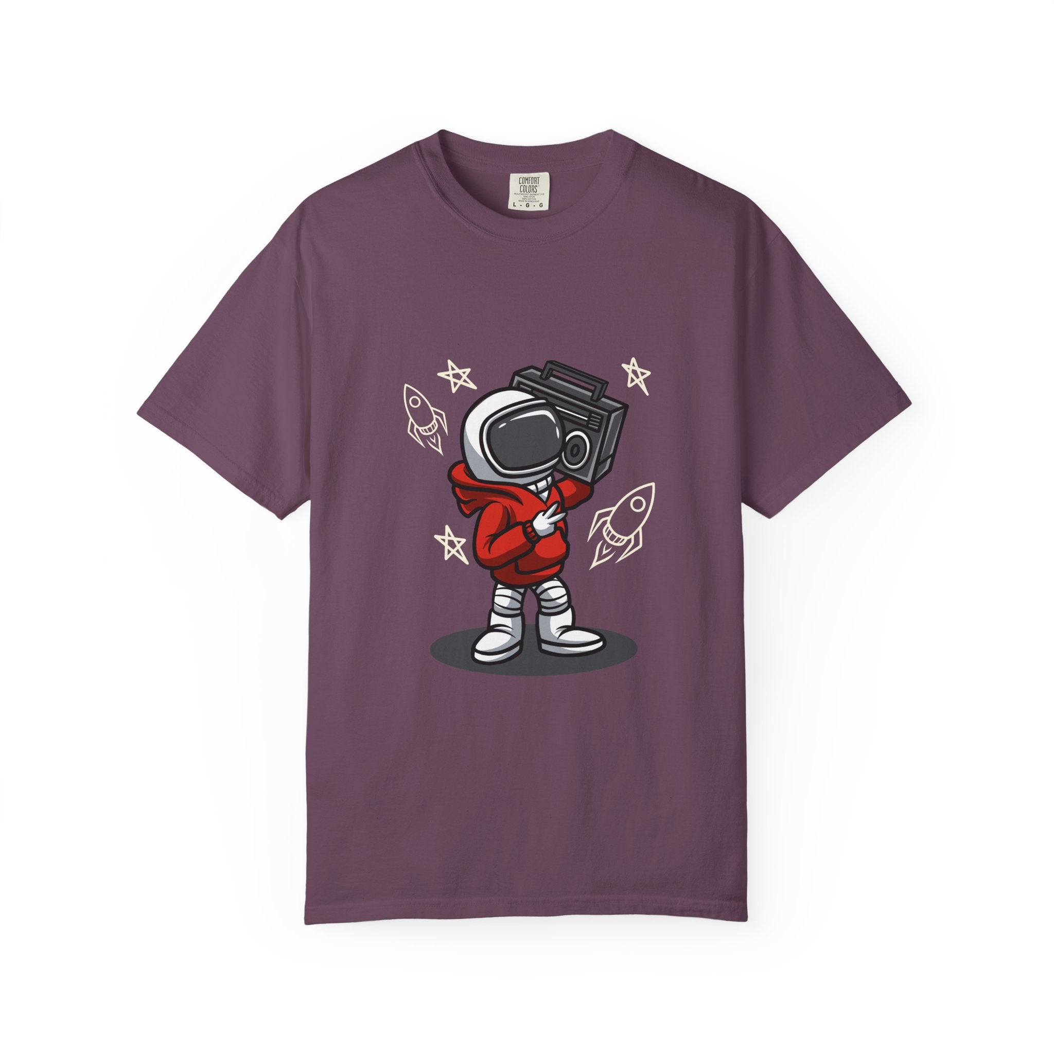 Astronaut Gift Shirt - Funny Space Boombox Tee - Cool Gift - Sinful Threads