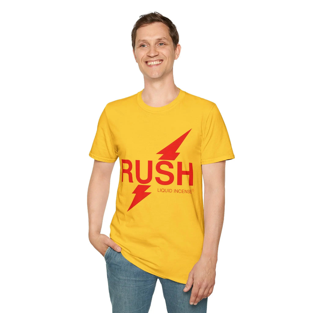 Rush Poppers Gay Shirt - Vintage Logo Pride Tee Printify