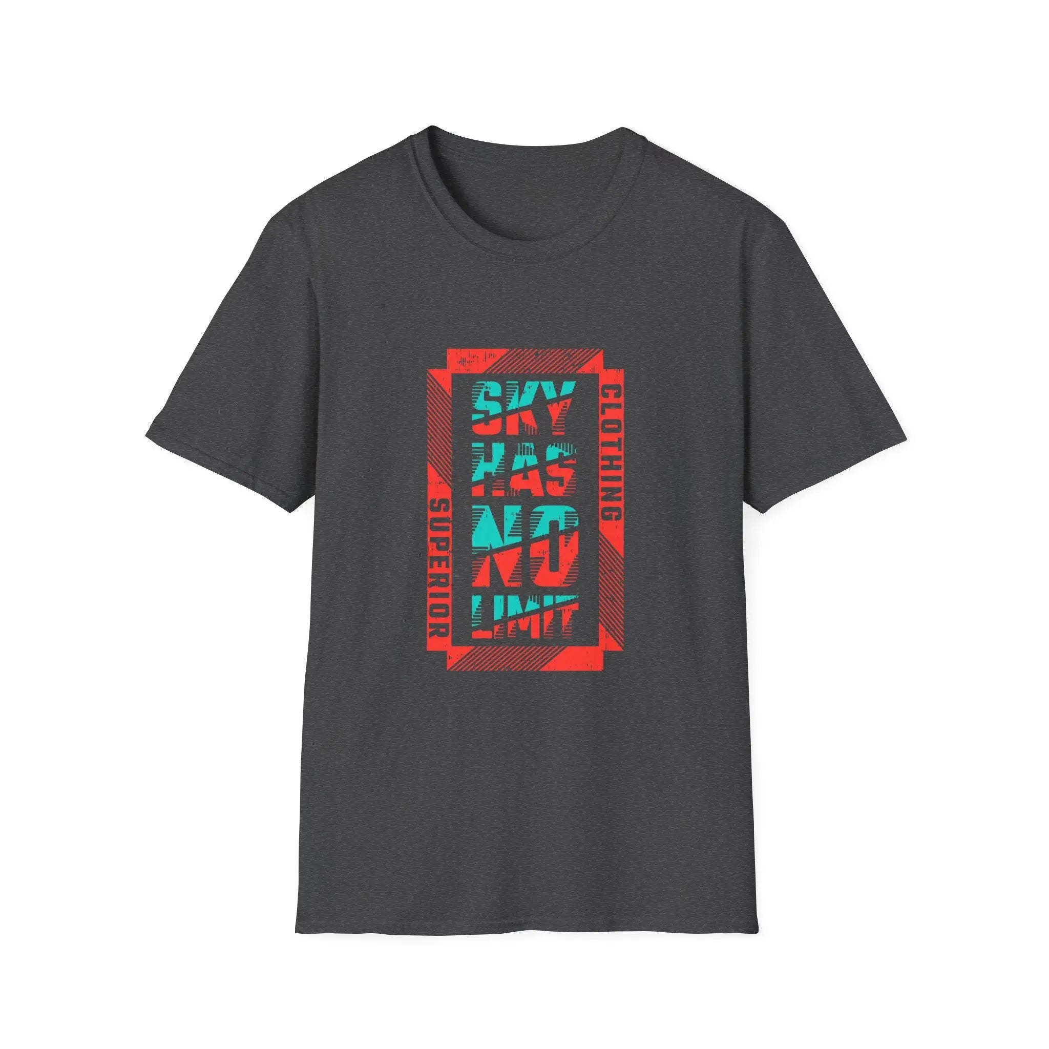 Sky Has No Limit T Shirt - Motivational Graphic Tee - Sinful Threads