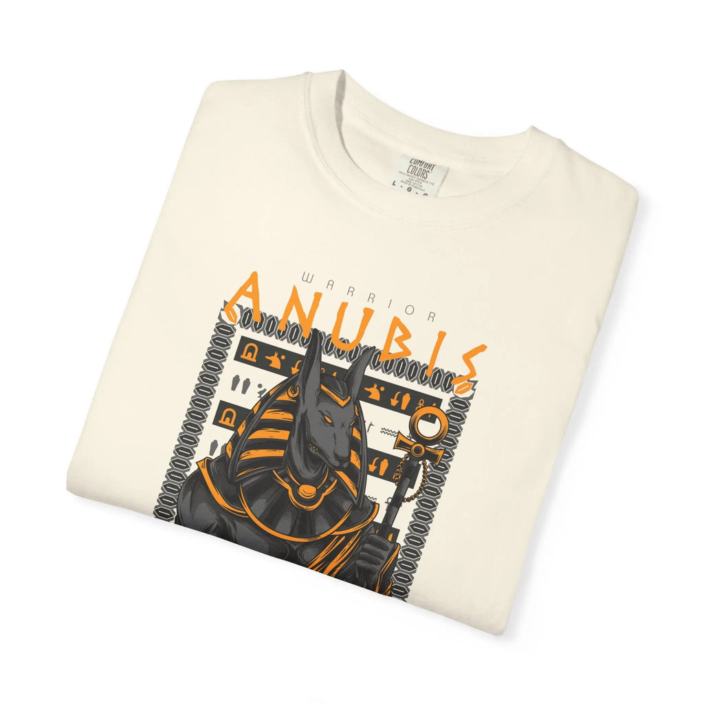 Egyptian Warrior Anubis Graphic Print T-Shirt - Sinful Threads