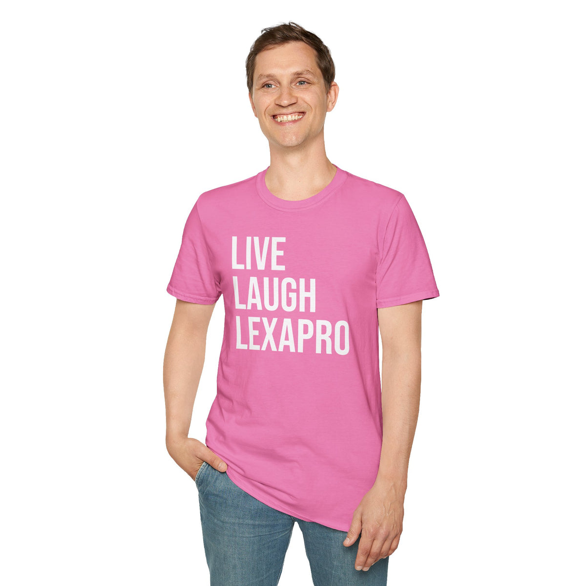 Live Laugh Lexapro Shirt - Mental Health Awareness Tee