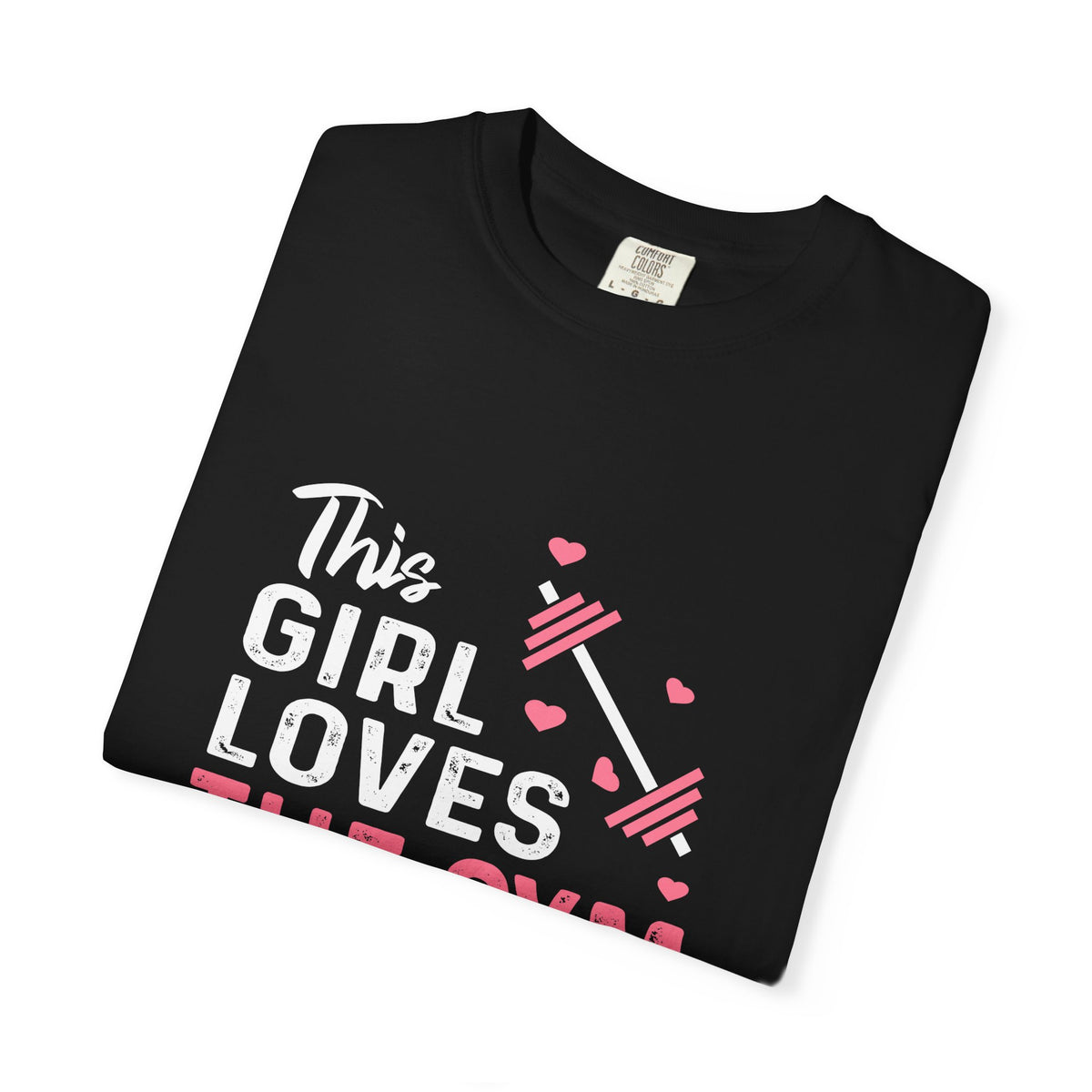 This Girl Loves The Gym Gym Workout Motivation T-Shirt