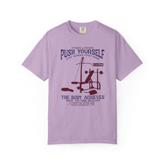 Fitness And Motion Bodybuilding Gym Push Yourself T-Shirt