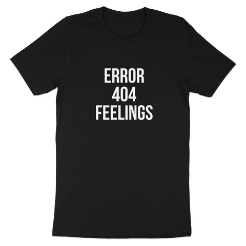 Error 404 Feelings Graphic T-Shirt product
