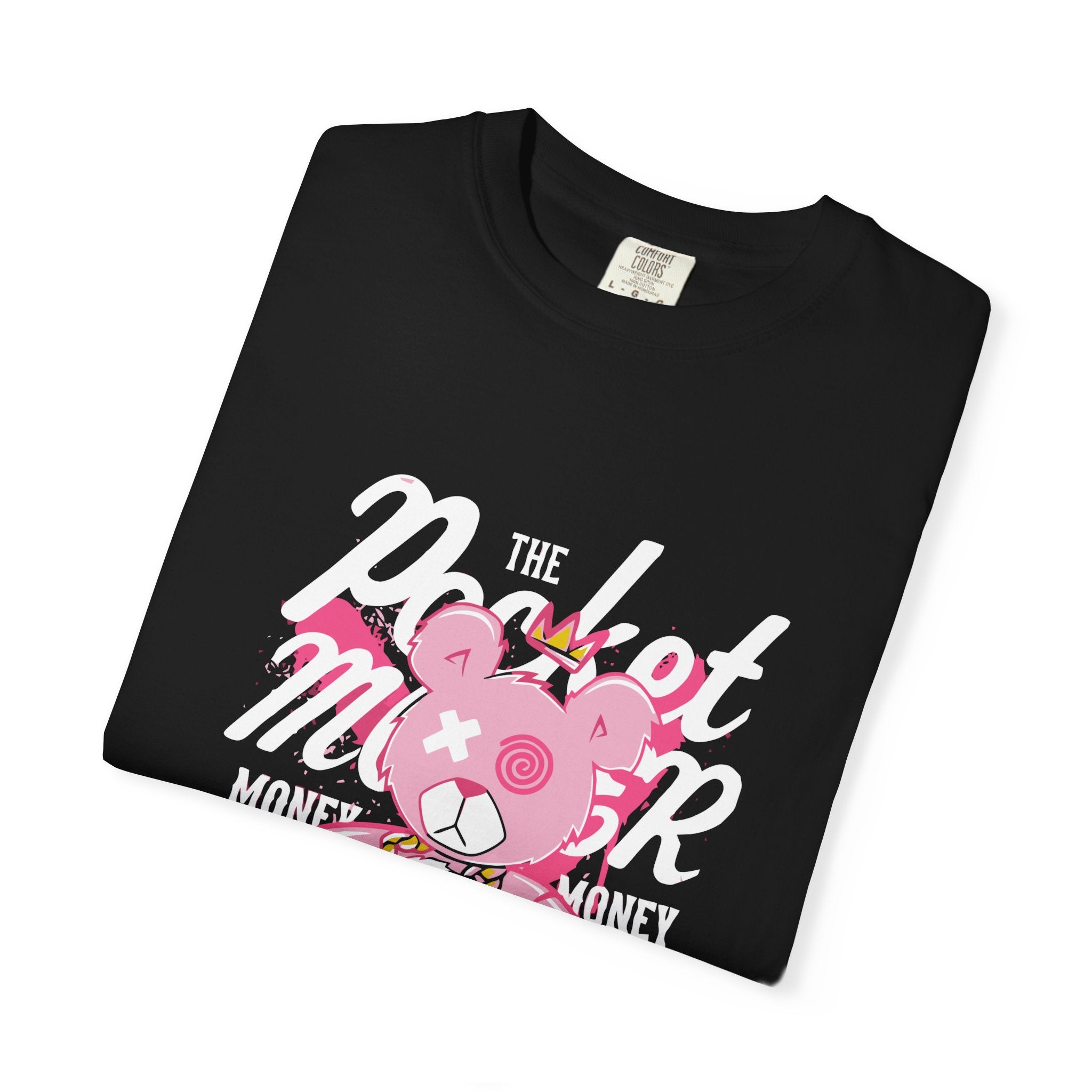 Pink Bear Tee - Urban Streetwear Graphic Design - Sinful Threads